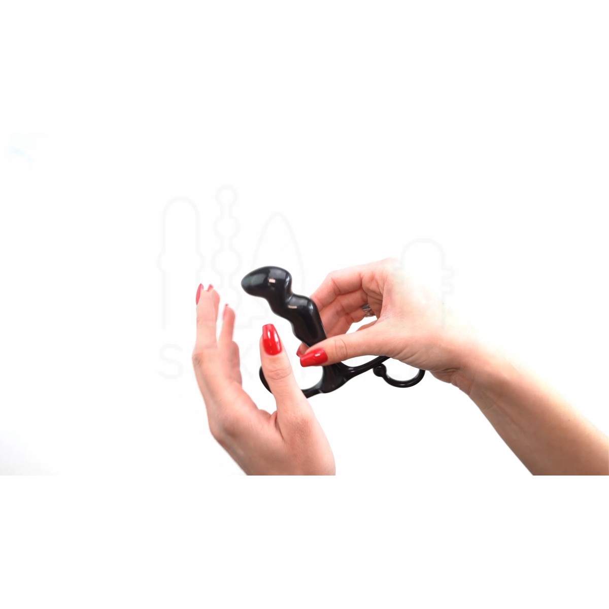 Dildo Προστάτη με Λαβή Prostate Stimulator Power Plug - Μαύρο by Sexopolis