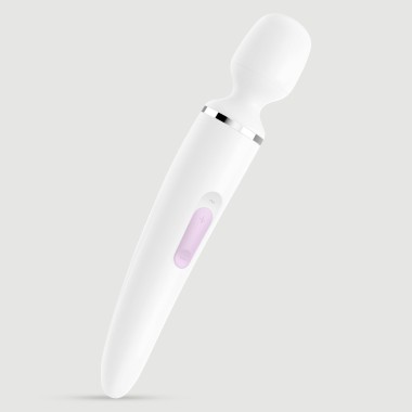Δονητής Μασάζ Satisfyer Wand-er Women Wand Massage Vibrator - Λευκός