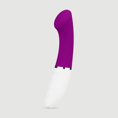  Lelo Gigi 3 Premium Silicone G-Spot Vibrator - Purple