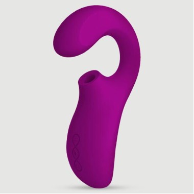 Lelo Enigma Dual Action G-Spot & Clitoral Suction Stimulator - Purple