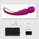 Lelo Smart Wand 2 Premium Silicone Wand Vibrator - Black by Sexopolis
