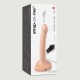 Small Squirting Cum Semi Realistic Silicone Dildo - Flesh by Sexopolis