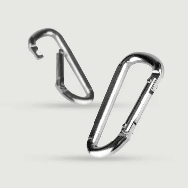 Carabiner Clip - Silver