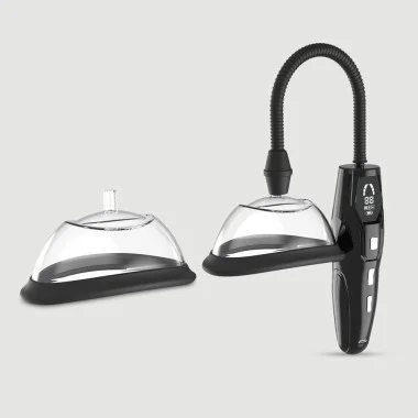 Ηλεκτρική Αντλία Αναρρόφησης Αιδοίου Pump My Pussy Electric Pump With 2 Cups - Διάφανη