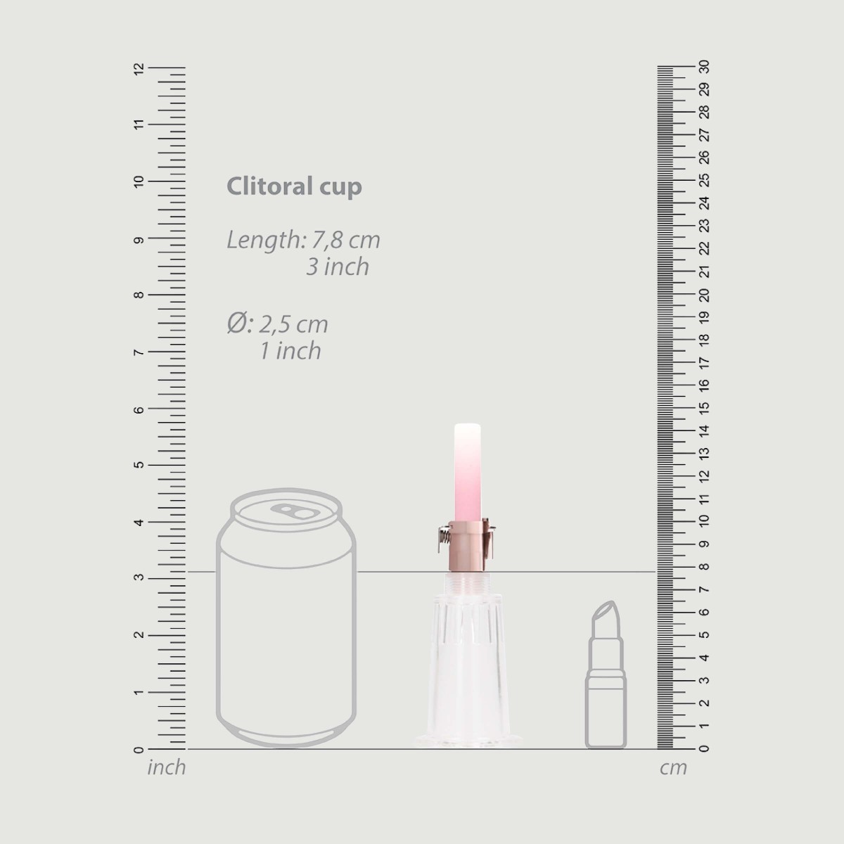 Medium Automatic Rechargeable Nipple & Clitoral Pump Set by Sexopolis