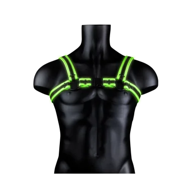 Φωσφοριζέ Harness Glow In The Dark Buckle Harness - Πράσινο
