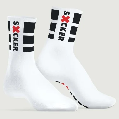 Ανδρικές Κάλτσες SUCKER Socks - Λευκές