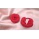 App Controlled Butterfly Vibrating Nipple Clamps - Red by Sexopolis