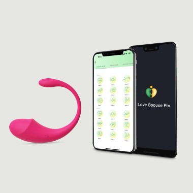 My Remote Smart Egg Powerfull App Based Bullet Vibrator - Red