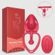 Ασύρματος Δονητής Butterfly Εσωρούχου Με Application The Clit Tingler App Controlled Butterfly Wearable Vibrator - Κόκκινος by Sexopolis