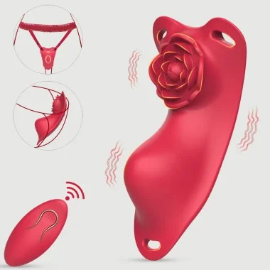 strong vibrating cock ring Butterfly Kiss Vibrator In Pink | Rabbit Vibrator's