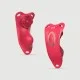 The Flower Butterfly Remote Controlled Wearable Vibrator - Red by Sexopolis