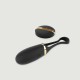 Secret Delight Voice Activated Remote Controlled Deluxe Vibrator - Gold/Black by Sexopolis