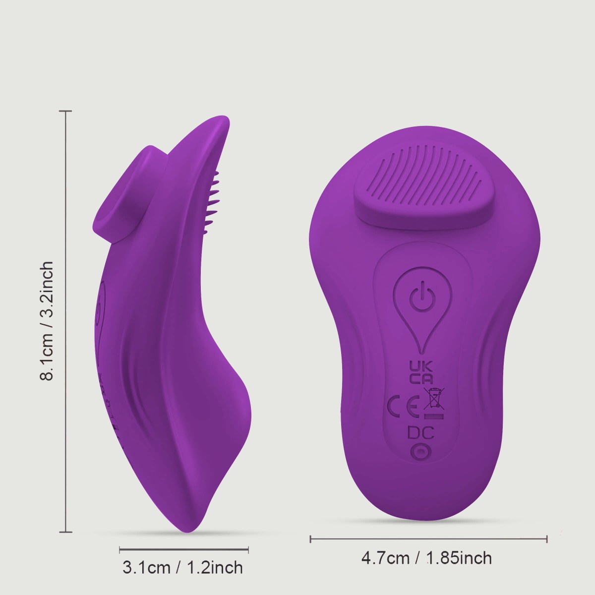 Ασύρματος Δονητής Σιλικόνης Εσωρούχου με Application Kenna App Controlled Panty Silicone Wearable Vibrator - Μωβ by Sexopolis