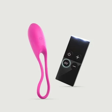 Ασύρματος Δονητής Σιλικόνης Feel Love Premium Silicone Remote Controlled Vibrator - Ροζ