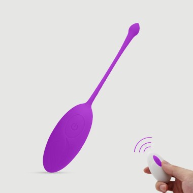 Ασύρματος Δονητής Σιλικόνης Sexopolis My Remote Play Silicone Remote Controlled Bullet VIbrator - Μωβ