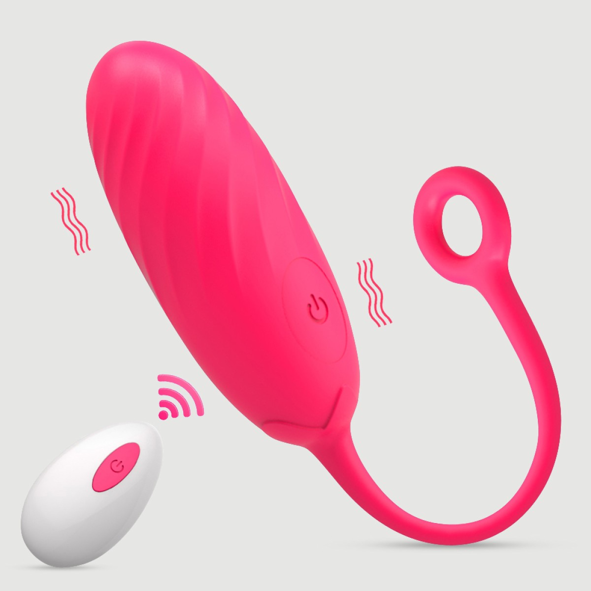 Ασύρματος Δονητής Σιλικόνης Sexopolis My Remote Wave Silicone Remote Controlled Bullet VIbrator - Ροζ by Sexopolis
