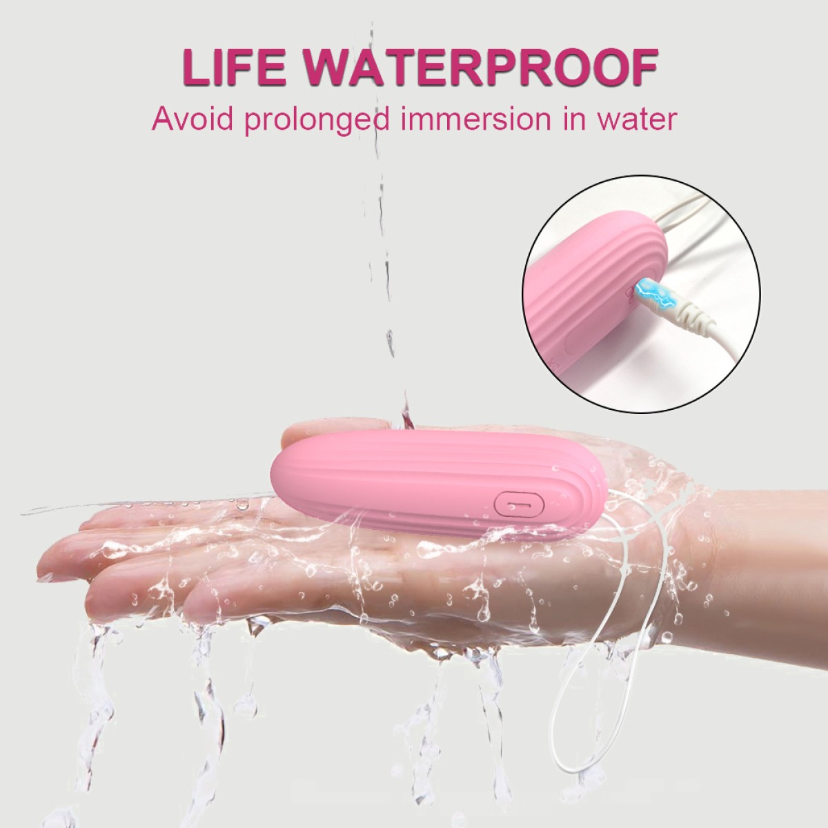 Bullet Δονητής με Application Sexopolis Lulu App Based Silicone Bullet Vibrator - Απαλό Ροζ by Sexopolis