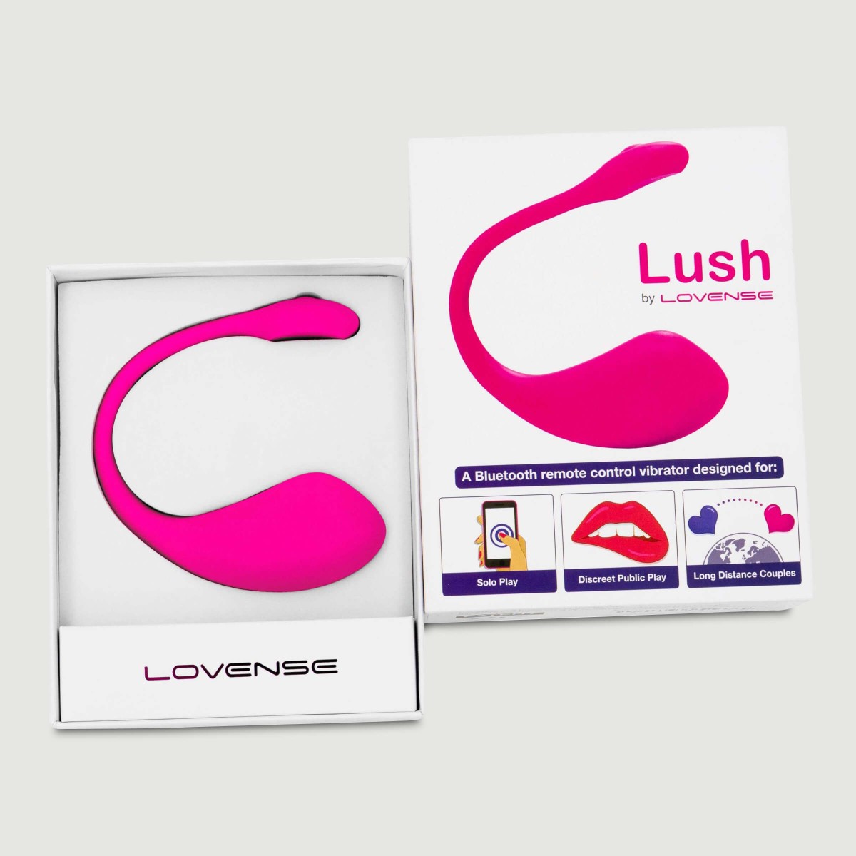Ασύρματος Δονητής με Application Lovense - Lush 2.0 Wearable Application Based Bullet Vibrator by Sexopolis