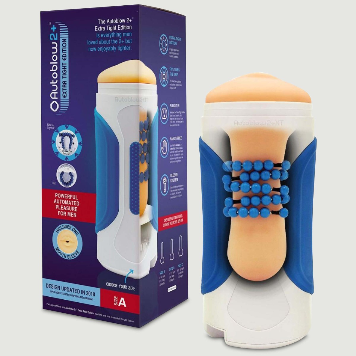 Autoblow 2+ XT Masturbator & Sleeve A by Sexopolis