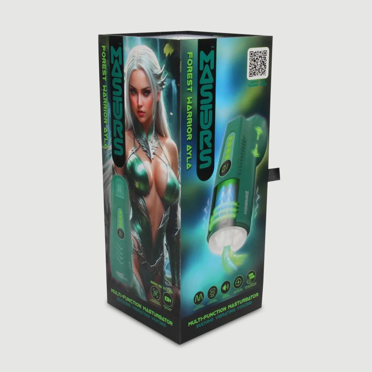 Augmented Reality Ayla Forest Warrior Multi Function Masturbator by Sexopolis