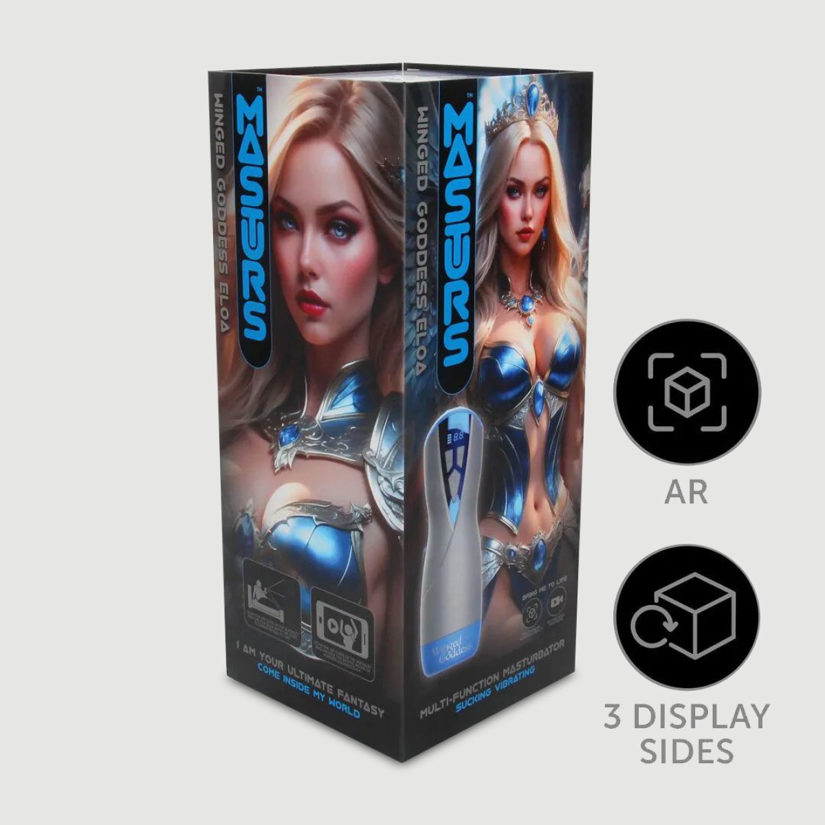 Augmented Reality Eloa Winged Goddess Multi Function Masturbator by Sexopolis