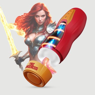 Augmented Reality Solara Fire Sorceress Multi Function Masturbator