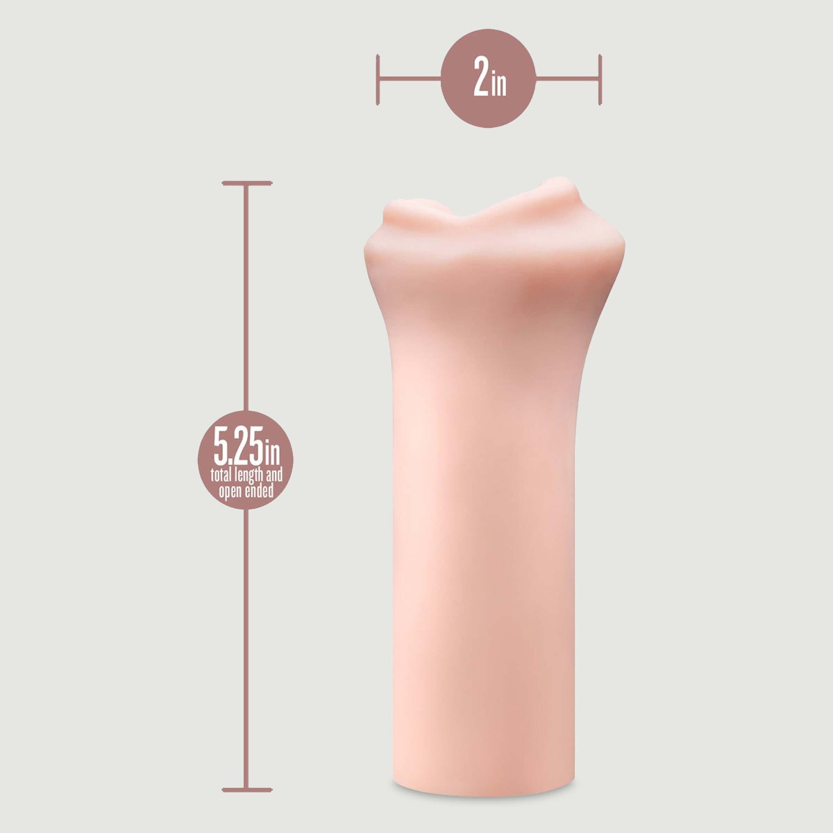 Enlust Candi Mouth Soft Masturbator - Flesh by Sexopolis