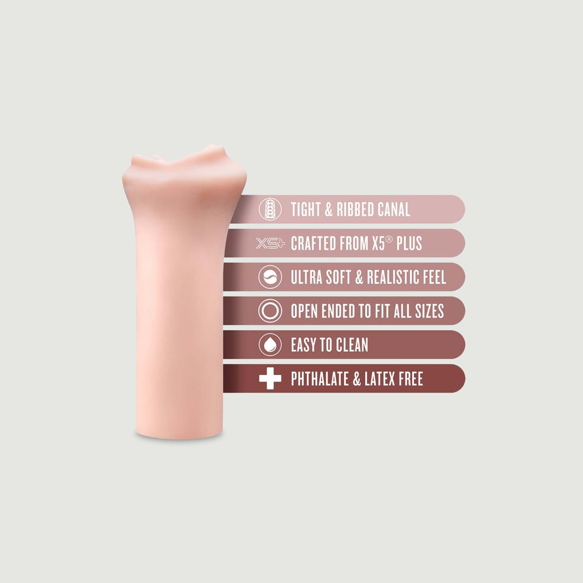 Enlust Candi Mouth Soft Masturbator - Flesh by Sexopolis