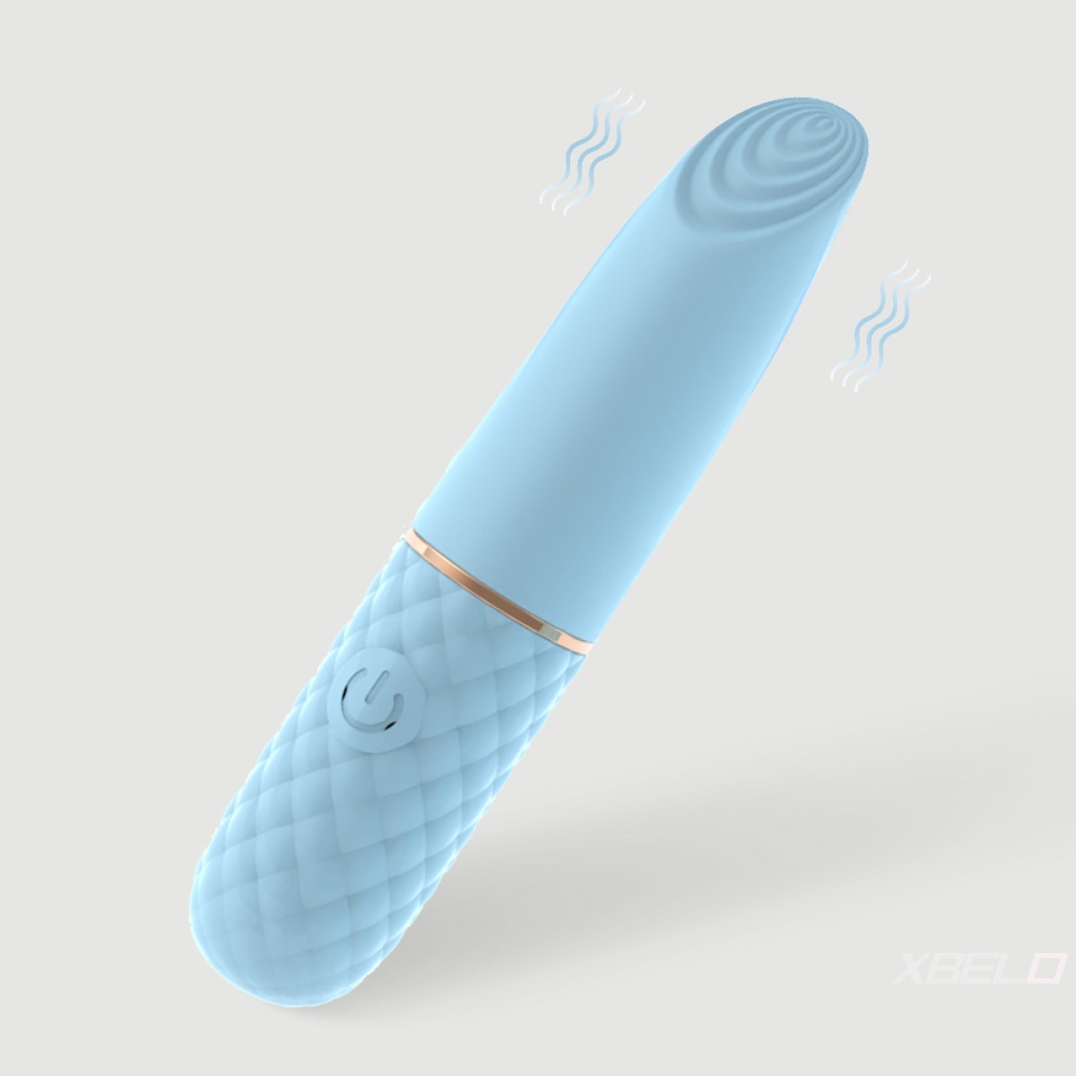 Bullet Δονητής Σιλικόνης Sexopolis Kiya Silicone Rechargeable Bullet Vibrator - Γαλάζιος by Sexopolis