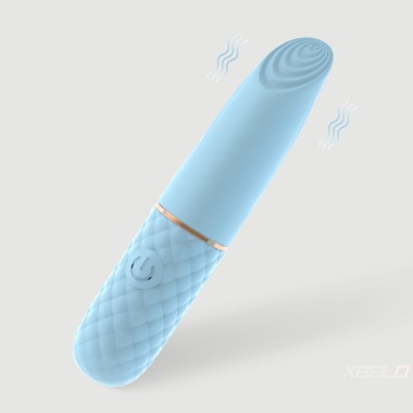 Bullet Δονητής Σιλικόνης Sexopolis Kiya Silicone Rechargeable Bullet Vibrator - Γαλάζιος