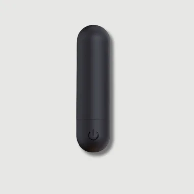 Επαναφορτιζόμενος Bullet Δονητής Σιλικόνης Varin Rechargeable Silicone Bullet Vibrator - Μαύρος