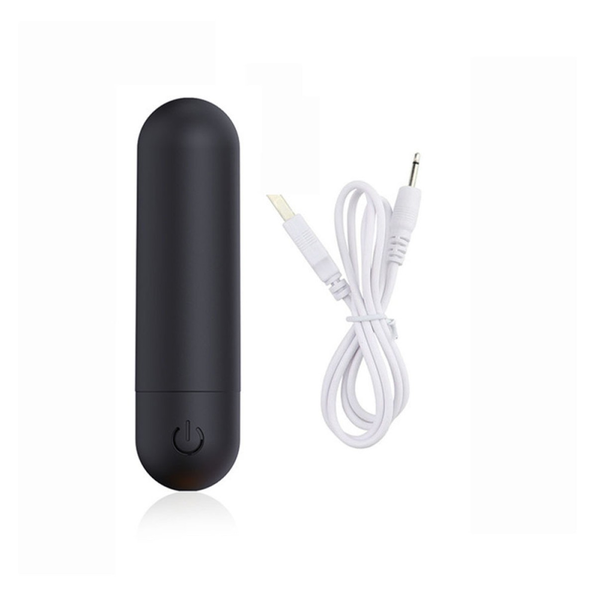 Επαναφορτιζόμενος Bullet Δονητής Σιλικόνης Varin Rechargeable Silicone Bullet Vibrator - Μαύρος by Sexopolis