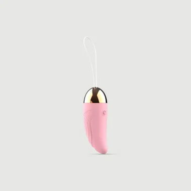 Κυρτός Δονητής Χειρός Σιλικόνης Curved Delight Silicone Handheld Bullet Vibrator - Ροζ