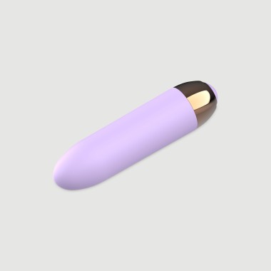 Mini Bullet Δονητής Σιλικόνης Mini Me Silicone VIbrating Bullet - Μωβ