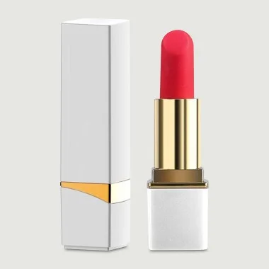 Δονητής Κραγιόν Mini Vibrating Lipstick Discreet Vibrator - Λευκός