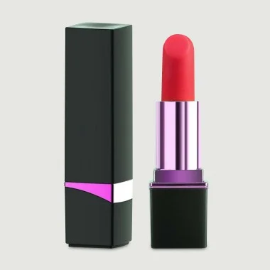 Δονητής Κραγιόν Mini Vibrating Lipstick Discreet Vibrator - Μαύρος