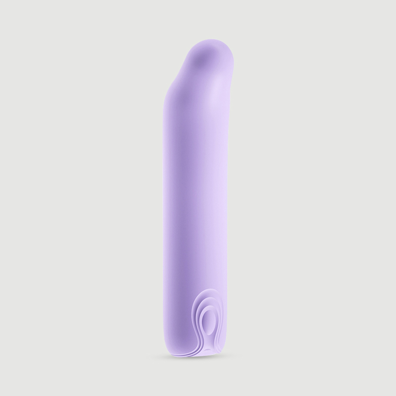Mini Δονητής Από Απαλή Σιλικόνη Pointy Mini Liquid Silicone Vibrator - Μωβ by Sexopolis