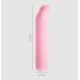 Mini Δονητής Από Απαλή Σιλικόνη Pointy Mini Liquid Silicone Vibrator - Ροζ by Sexopolis