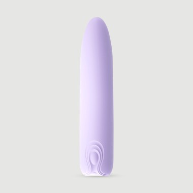 Mini Δονητής Από Απαλή Σιλικόνη Softy Mini Liquid Silicone Vibrator - Μωβ