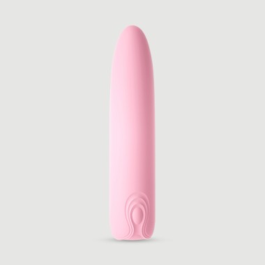 Mini Δονητής Από Απαλή Σιλικόνη Softy Mini Liquid Silicone Vibrator - Ροζ