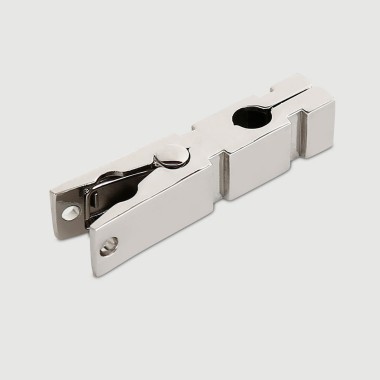 Metal Adjustable Pressure Clamp - Silver