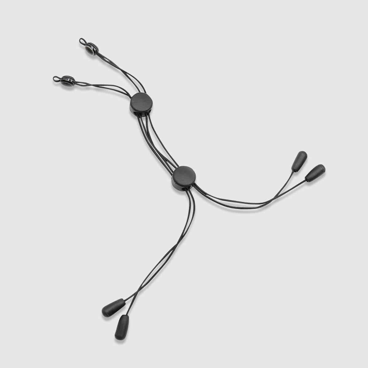 Adjustable Breast & Nipple Strap With Elastic Cords – Black by Sexopolis