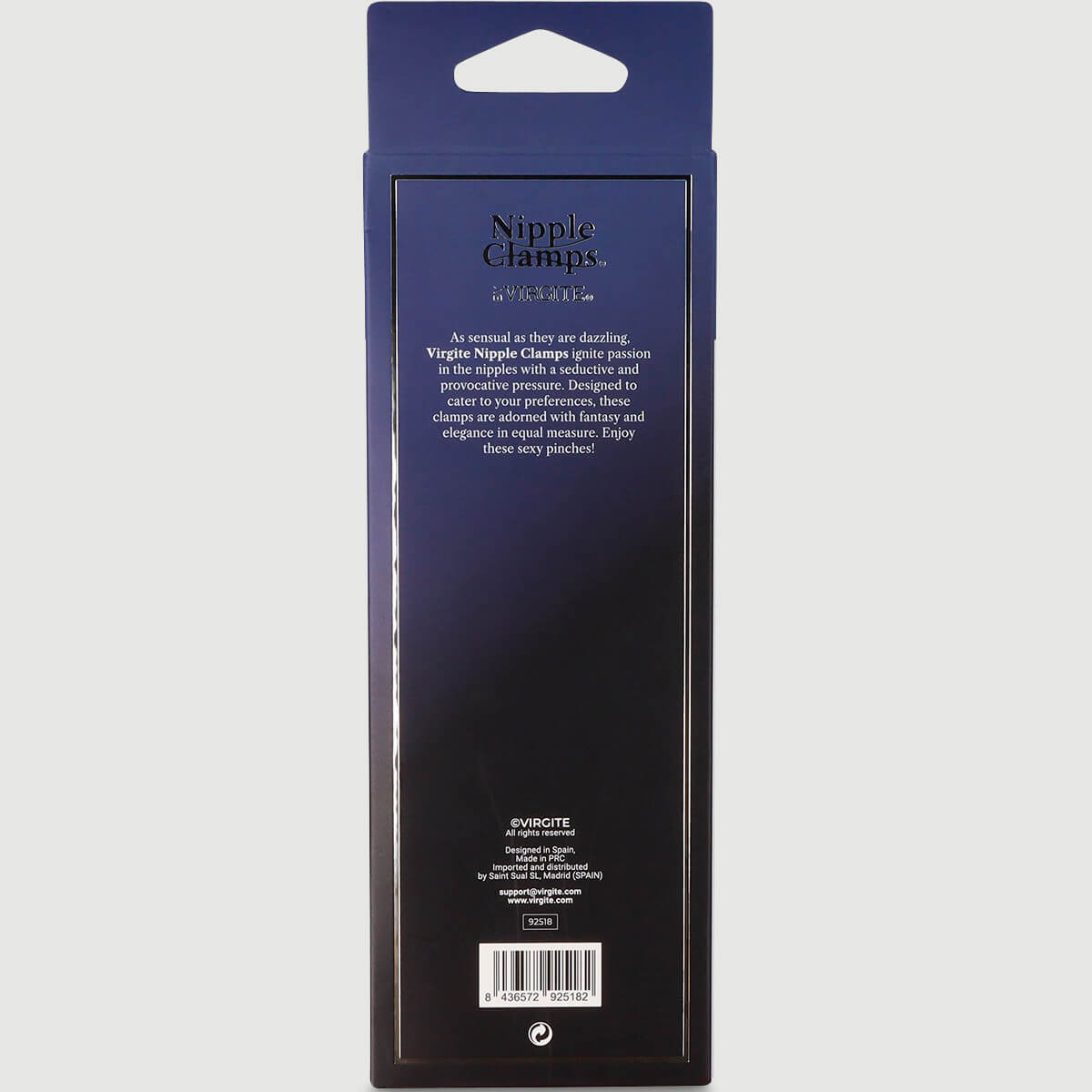 No. 32 Adjustable Nipple Clamps - Black by Sexopolis