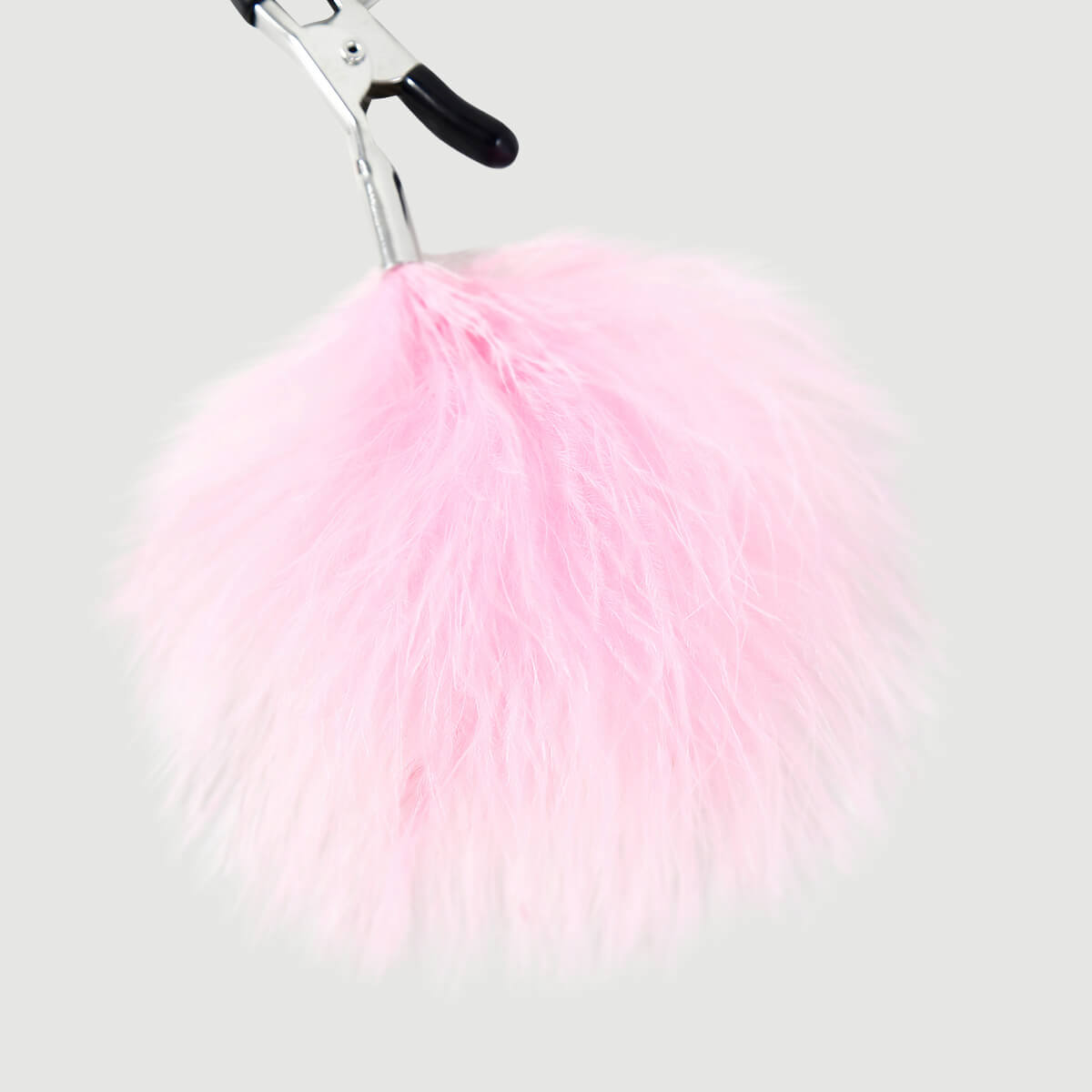 Nipple Clamps With Feathers – Pink by Sexopolis