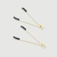 Nipple Clamps With Adjustable Pressure Ring – Golden by Sexopolis