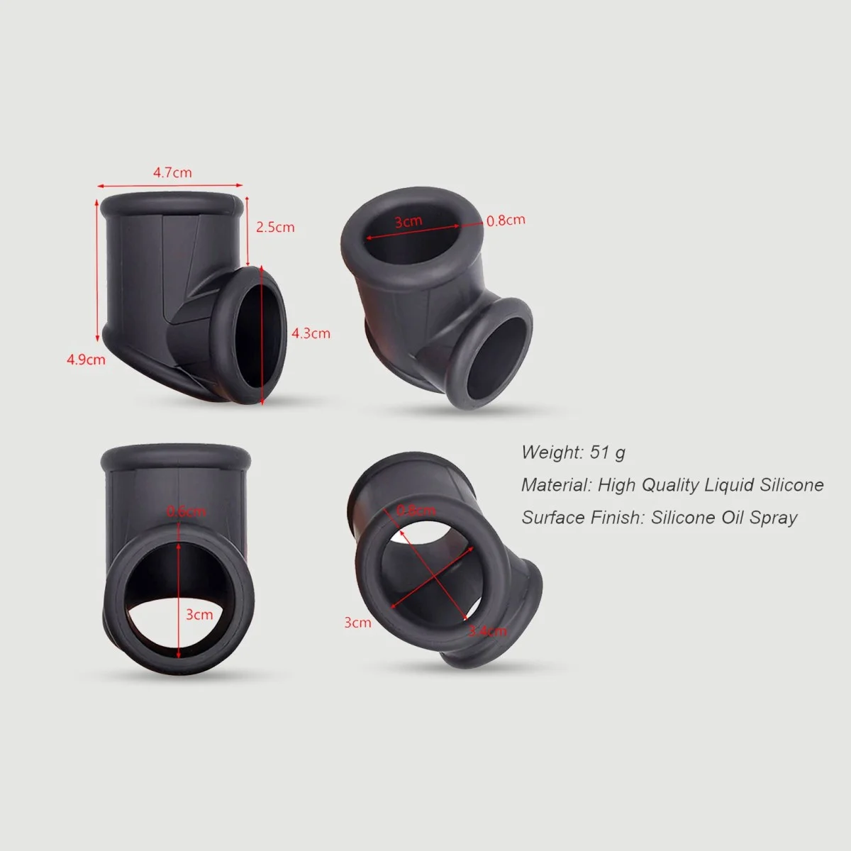 Flexible Stretcher Bag Liquid Silicone Ball Stretcher - Blue by Sexopolis