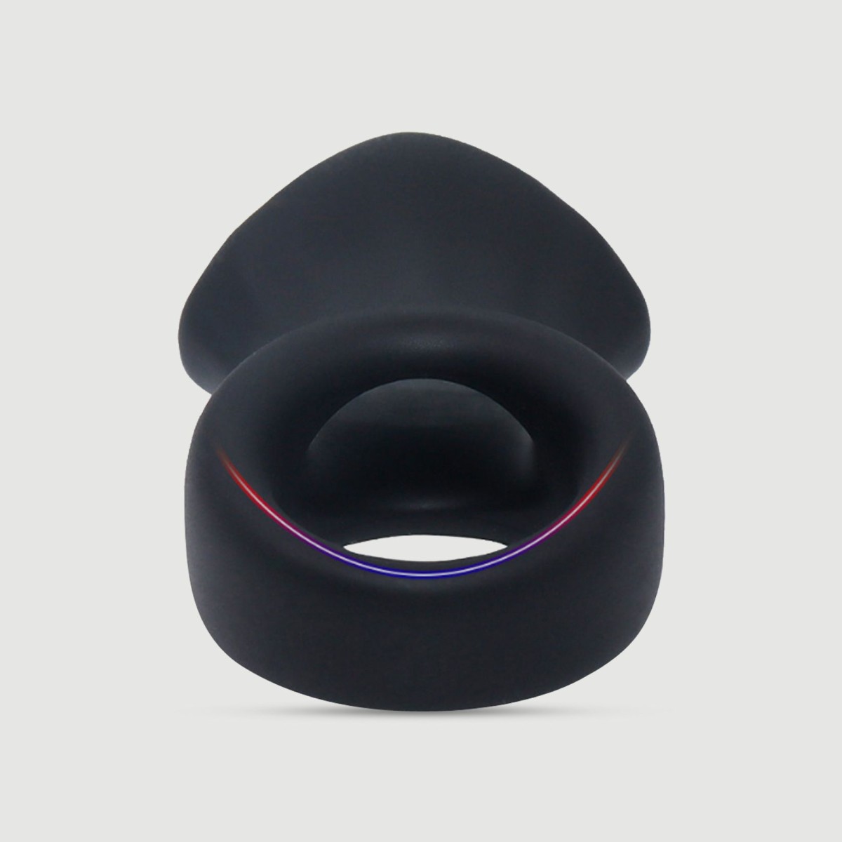 Εύκαμπτο Δαχτυλίδι Πέους & Όρχεων Σιλικόνης Flexible My Ball Bag Liquid Silicone Cock & Ball Ring - Μαύρο by Sexopolis