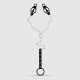 Nipple Clamps With Chains & Penis Ring – Black by Sexopolis