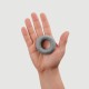 Shaft 1R Liquid Silicone Flexible Small Cock Ring - Gray by Sexopolis
